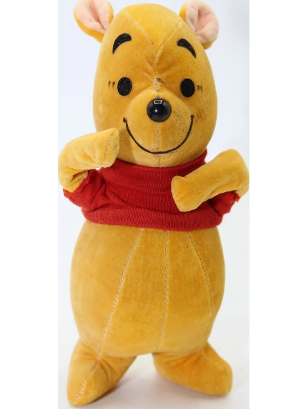 VTG 1960's Disney Sears Gund Winnie the Pooh Saw Dust Filled Corduroy Plush Doll